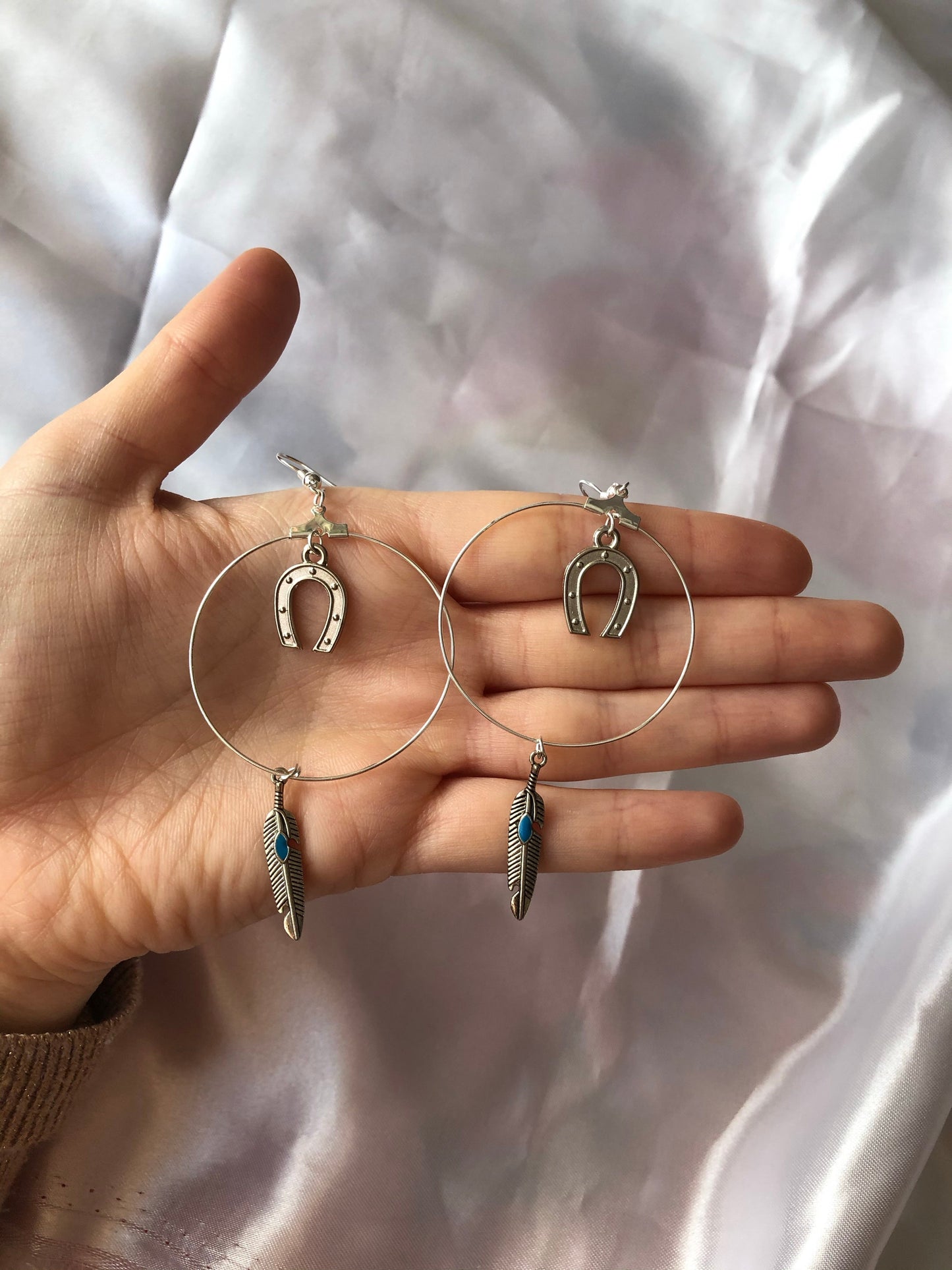 Lucky charm earrings