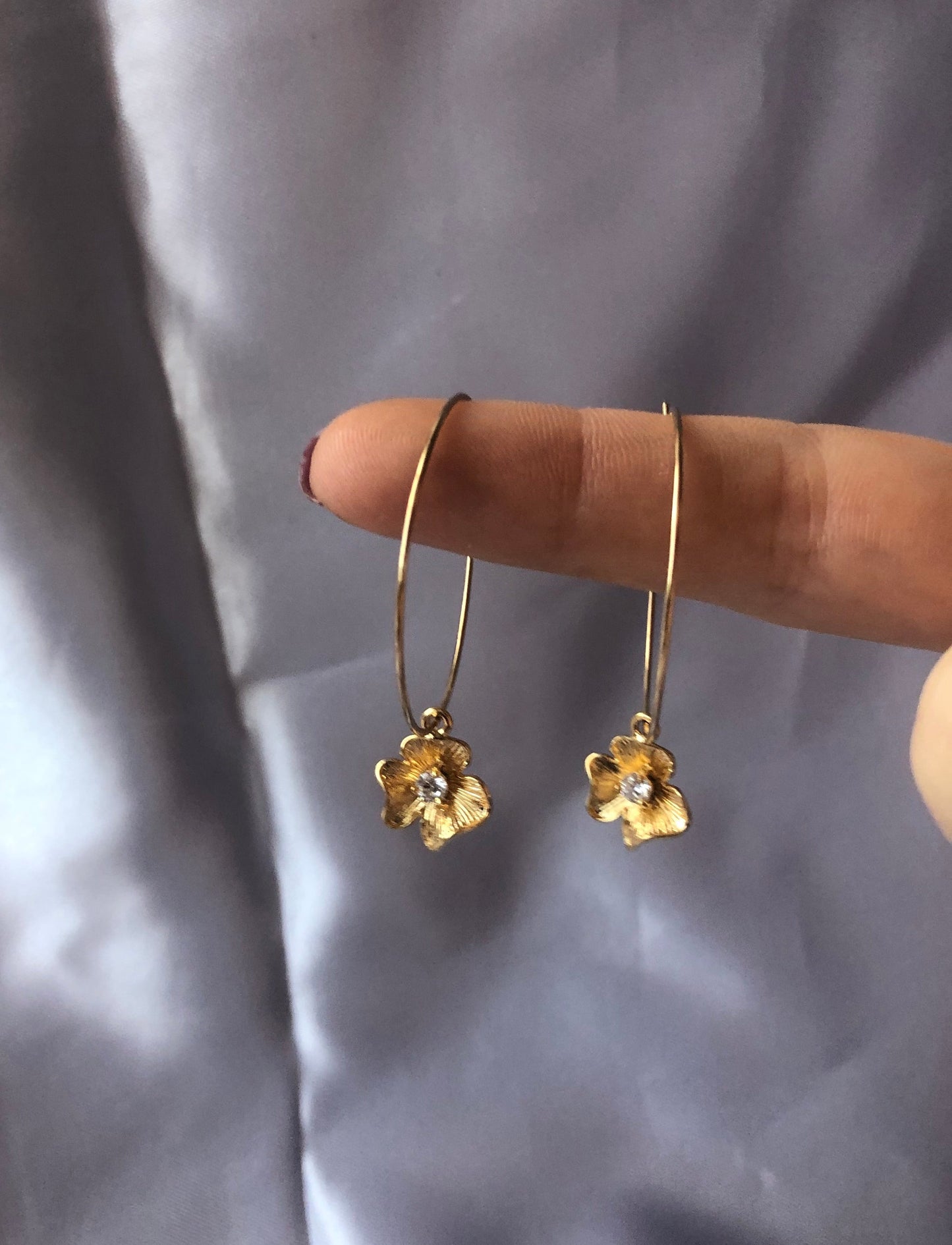 Flower hoops