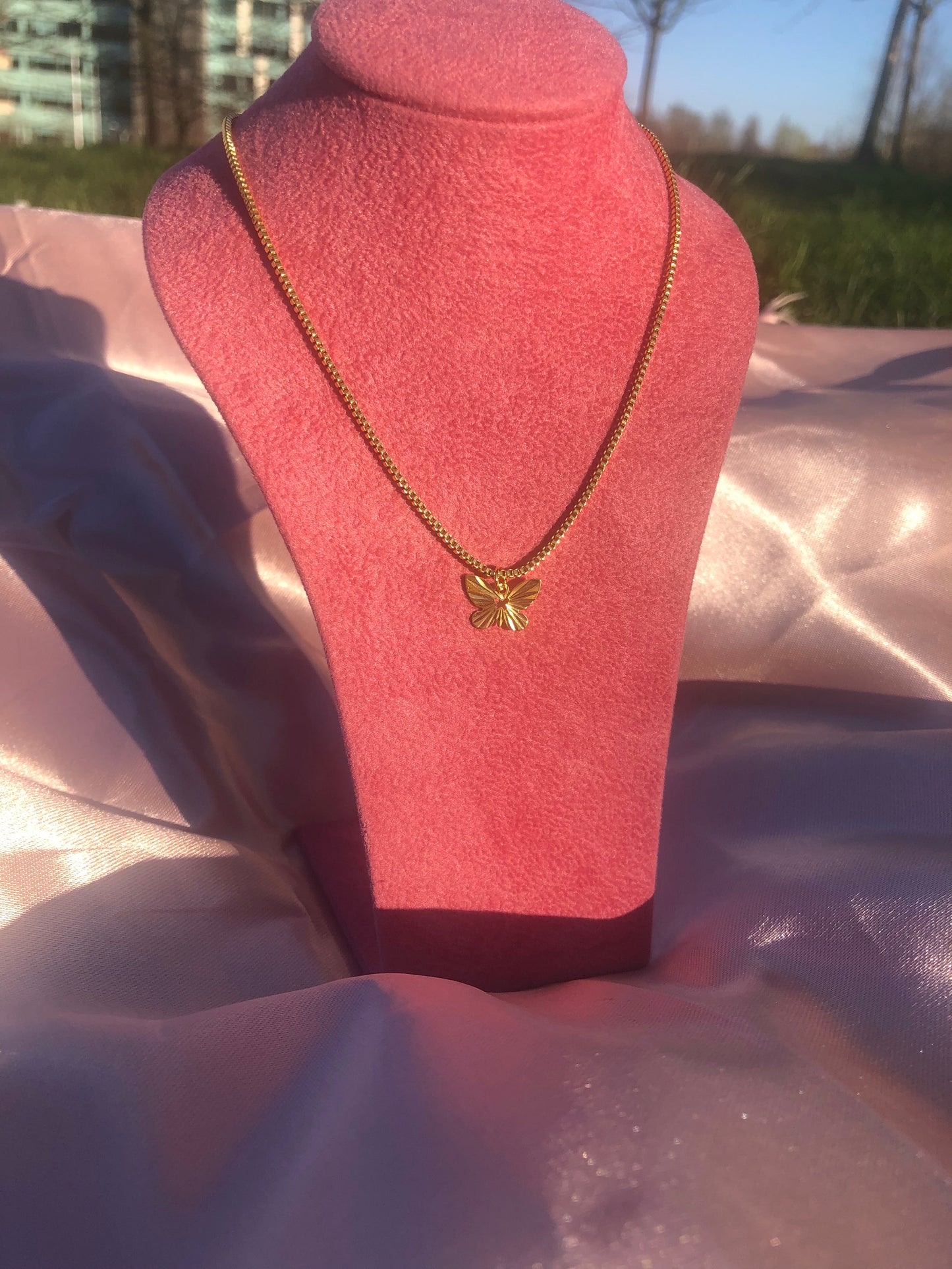 Butterfly necklace