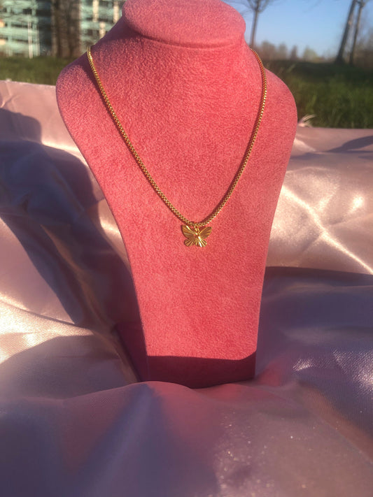 Butterfly necklace