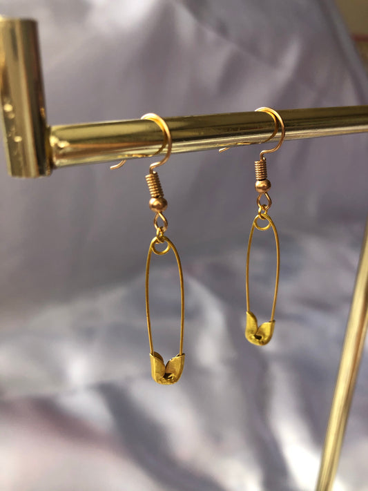 Pin earrings