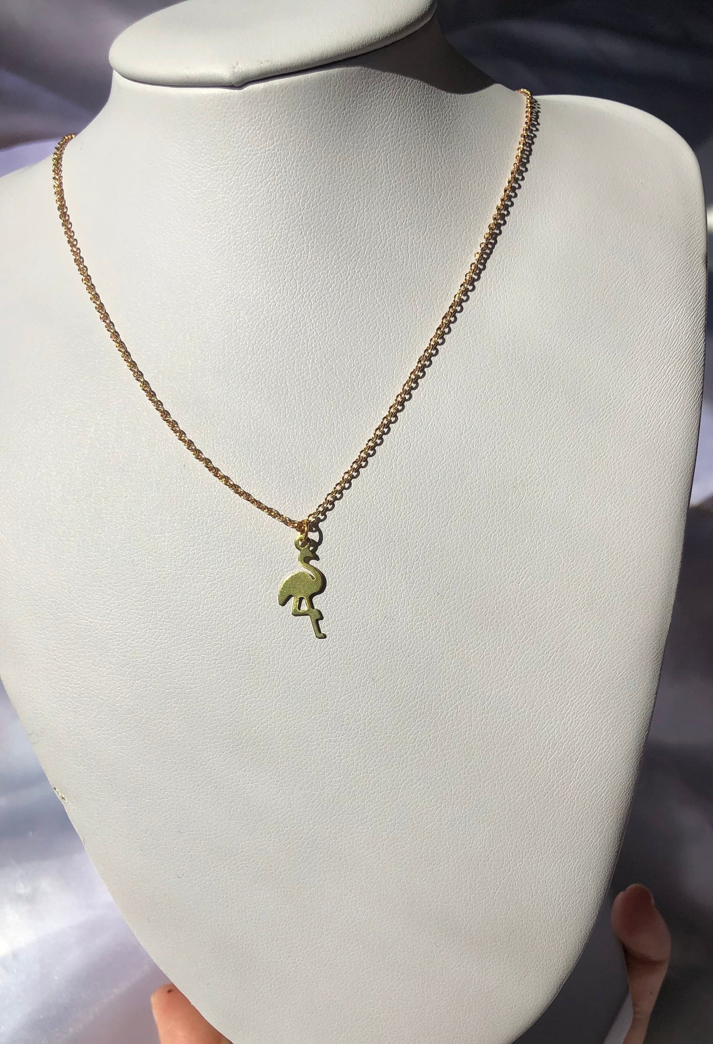 Flamingo necklace