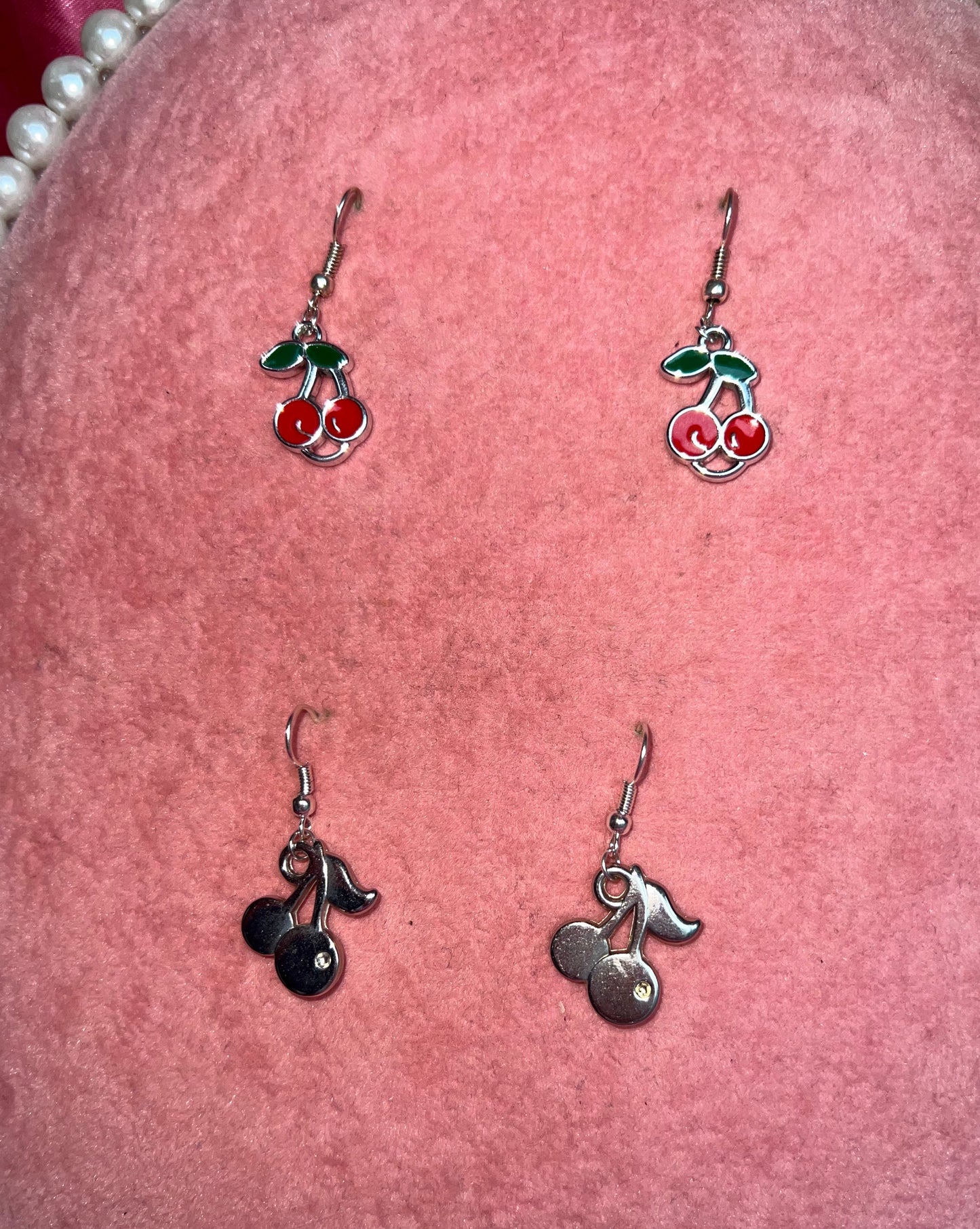 Cherry earrings