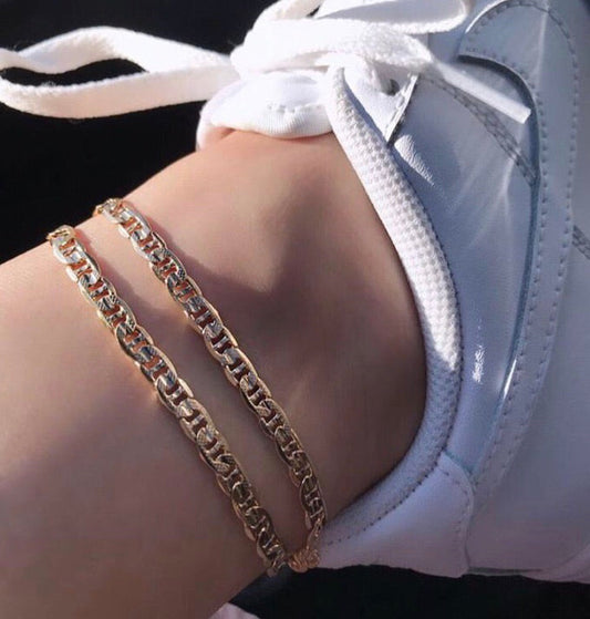 Bar anklet - Icegoldbyvee