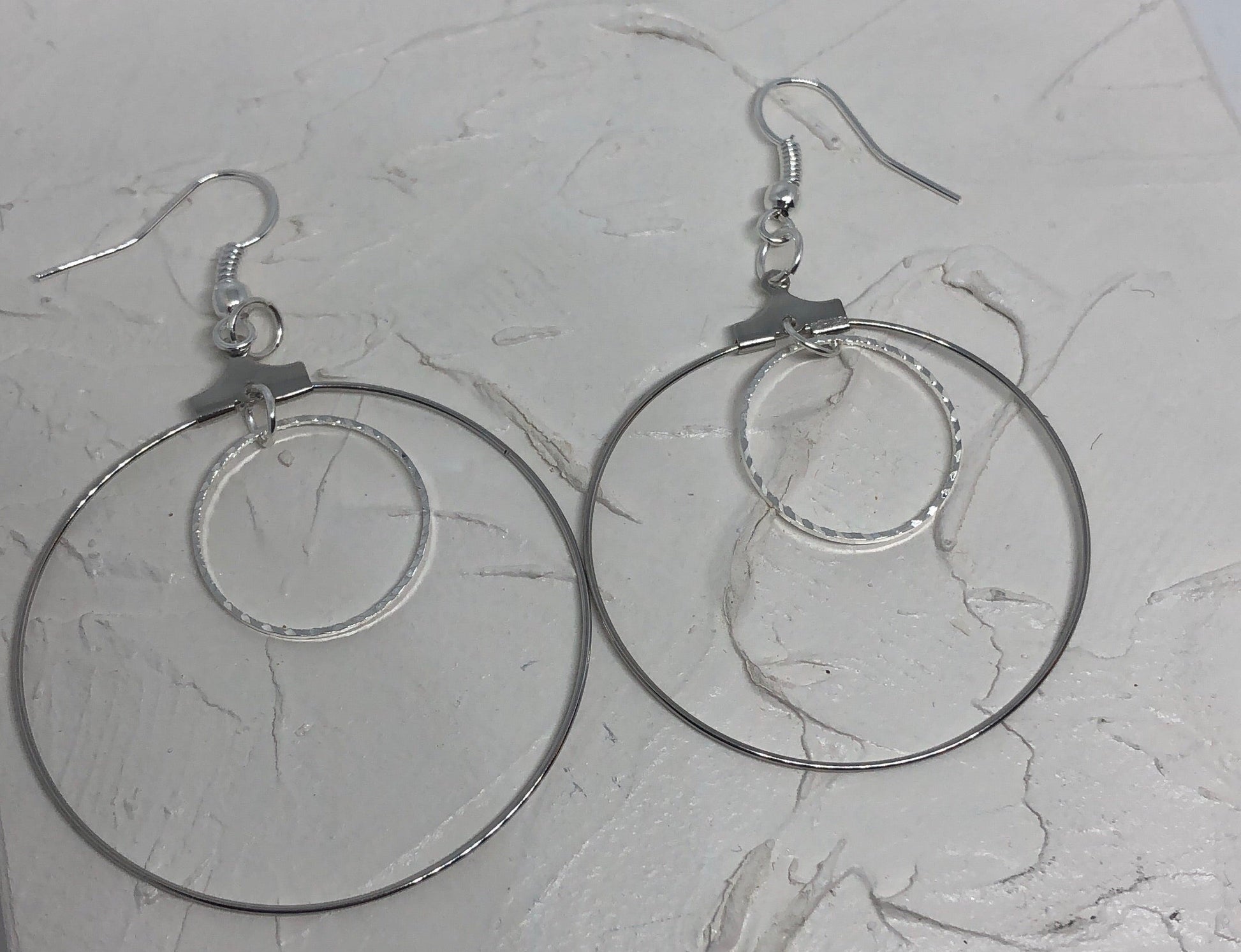 Double circle hoops - Icegoldbyvee