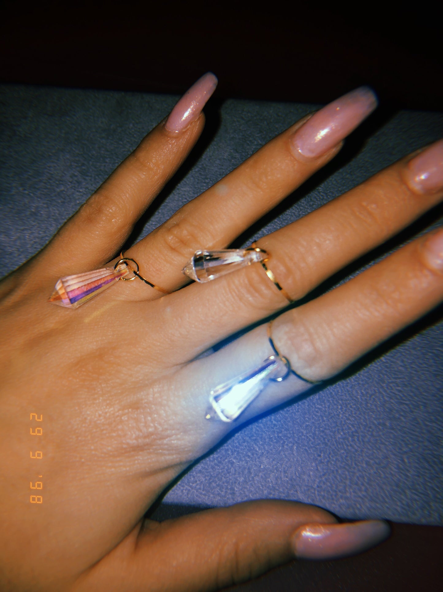 Pendant ring - Icegoldbyvee