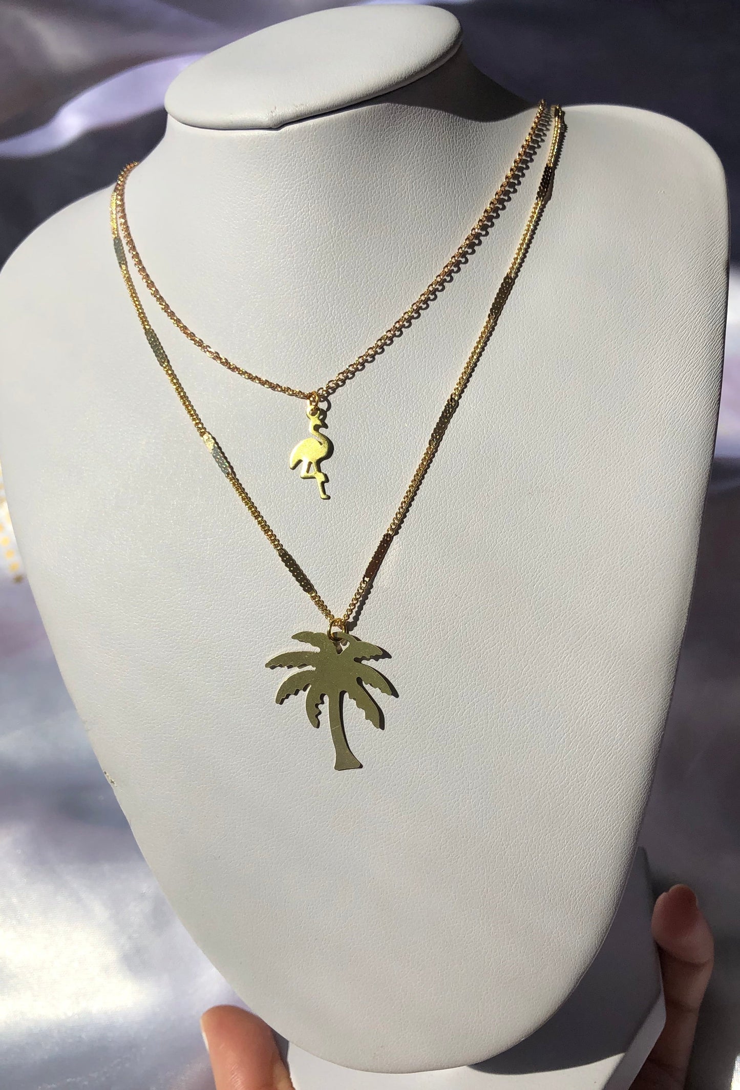 Flamingo necklace