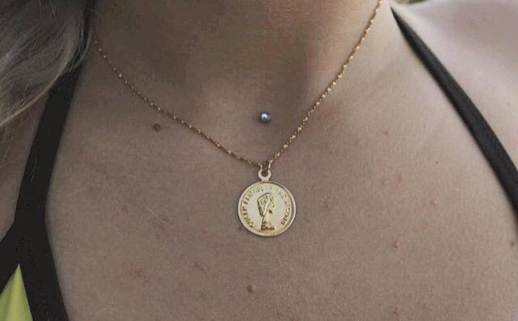 Coin pendant chain - Icegoldbyvee