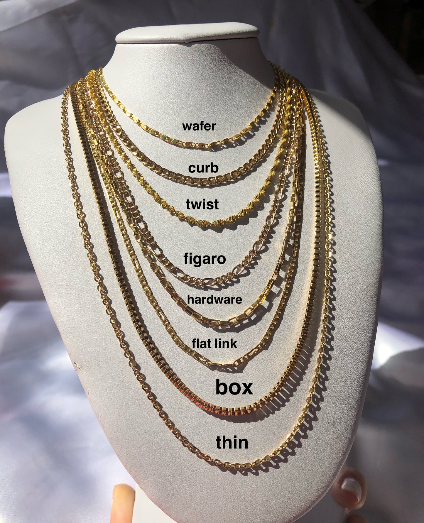 Crystal cube pendant necklace