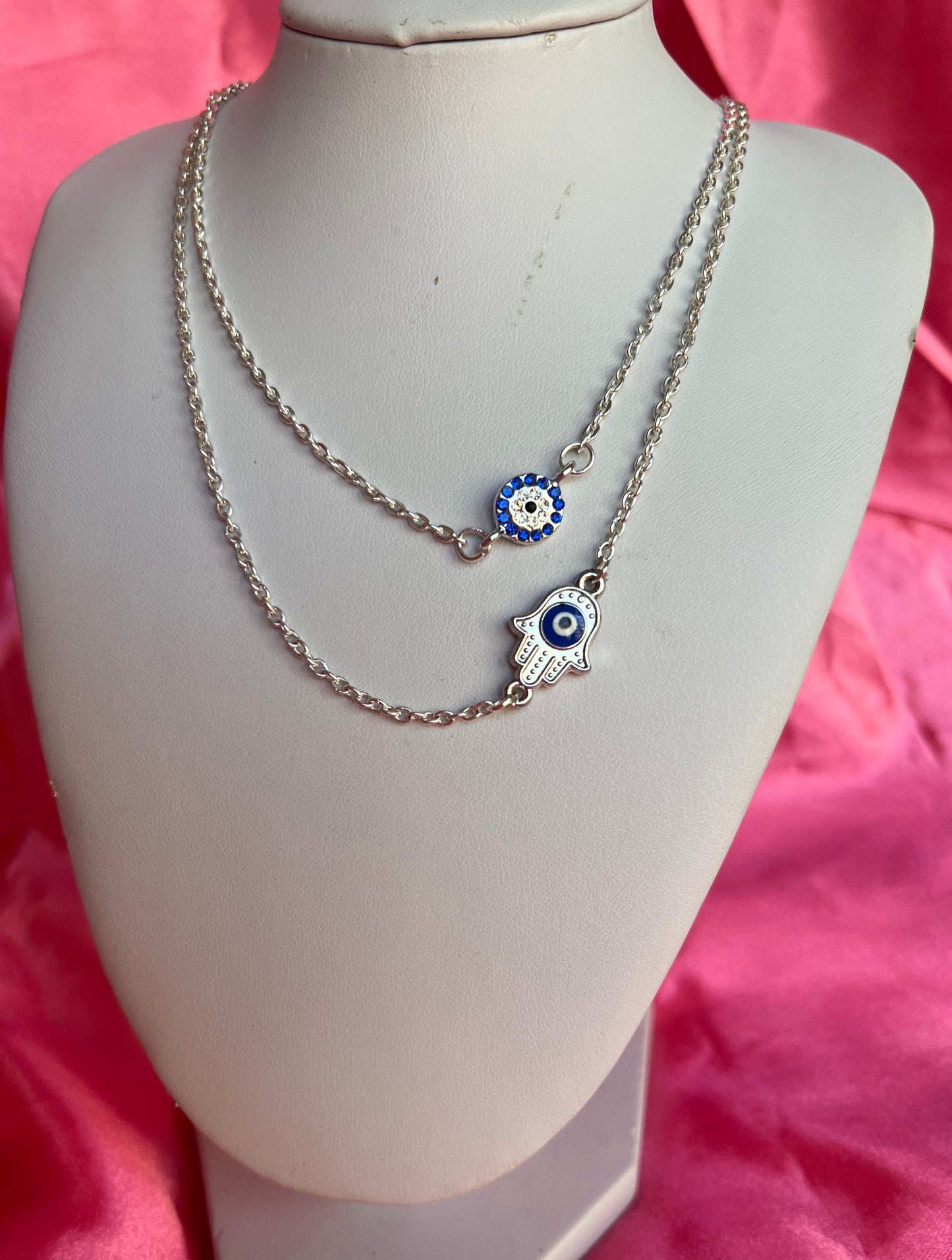 Evil eye necklace