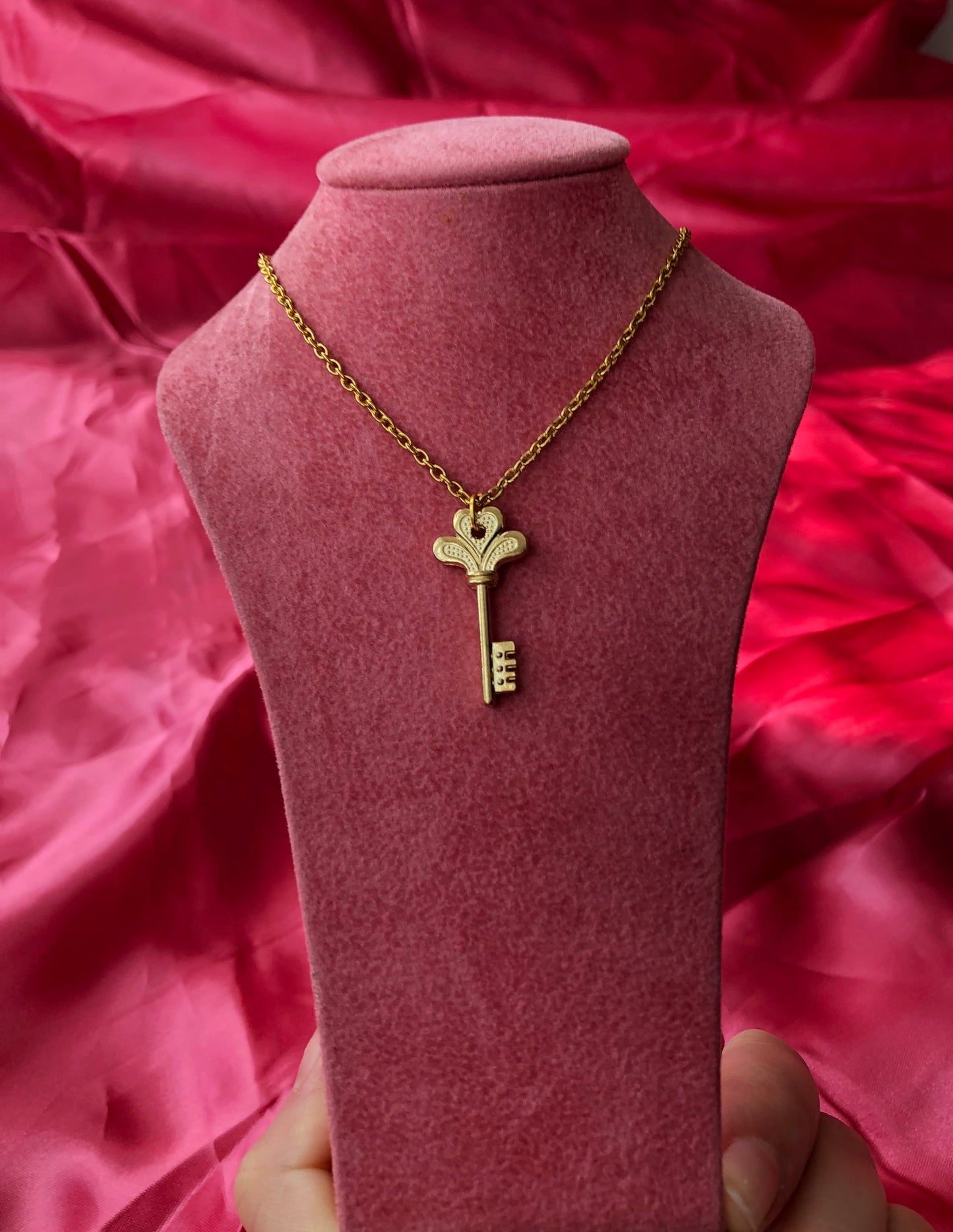 Key to my heart necklace