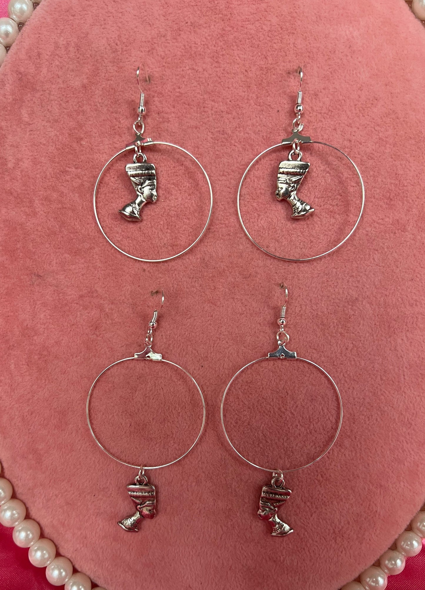 Nefertiti hoops