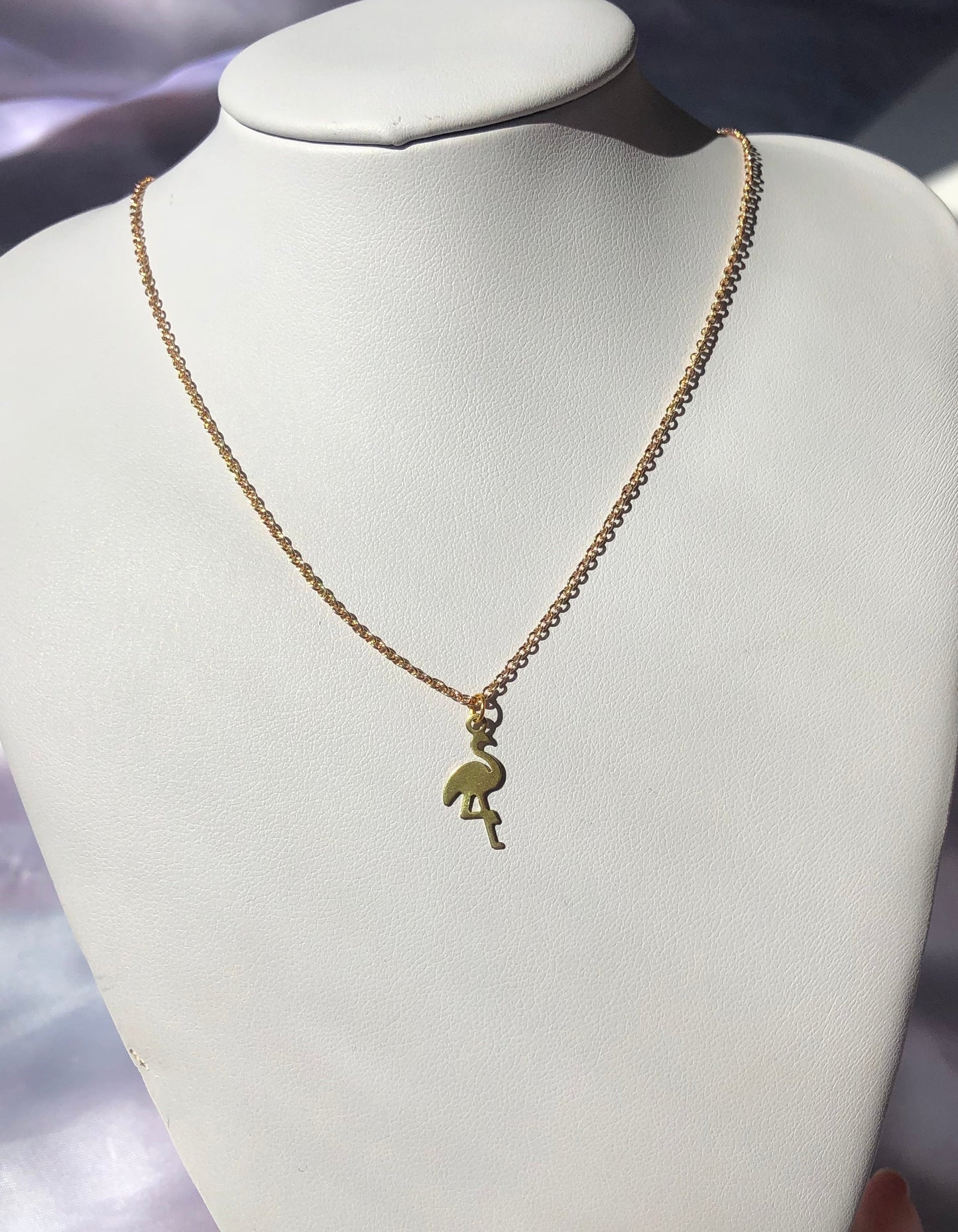 Flamingo necklace