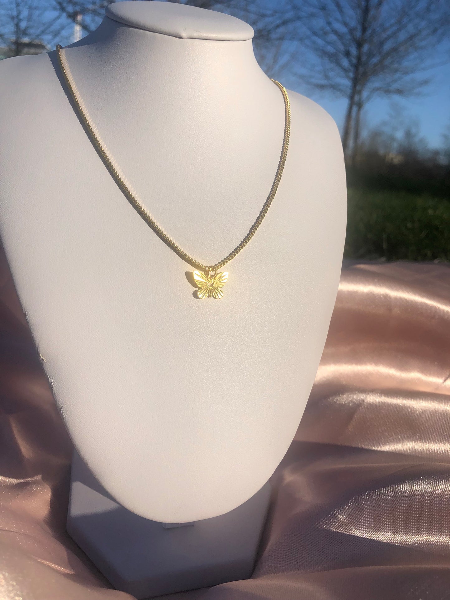 Butterfly necklace