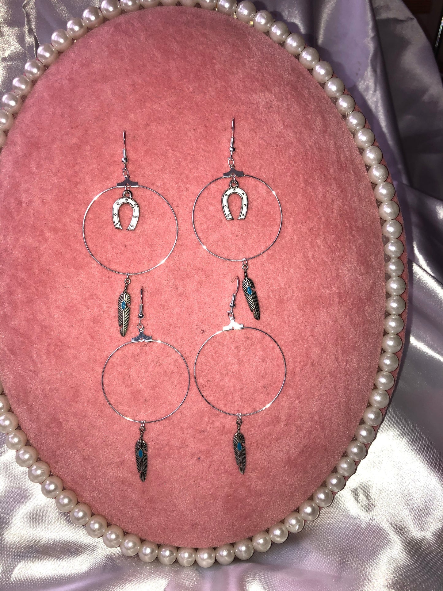 Lucky charm earrings