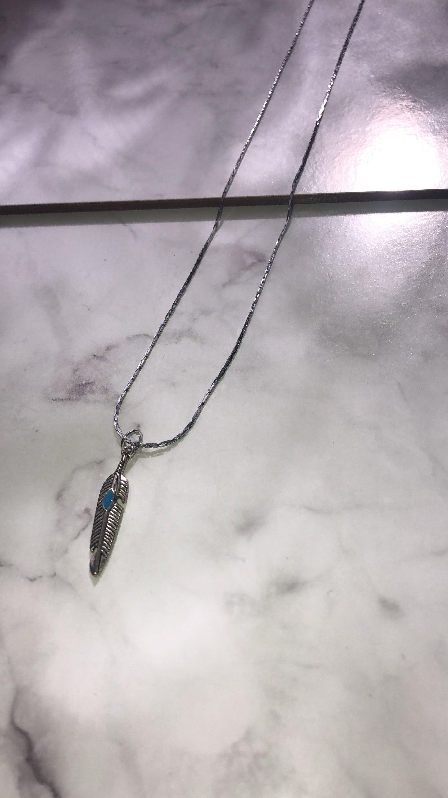 Indian leaf necklace - Icegoldbyvee