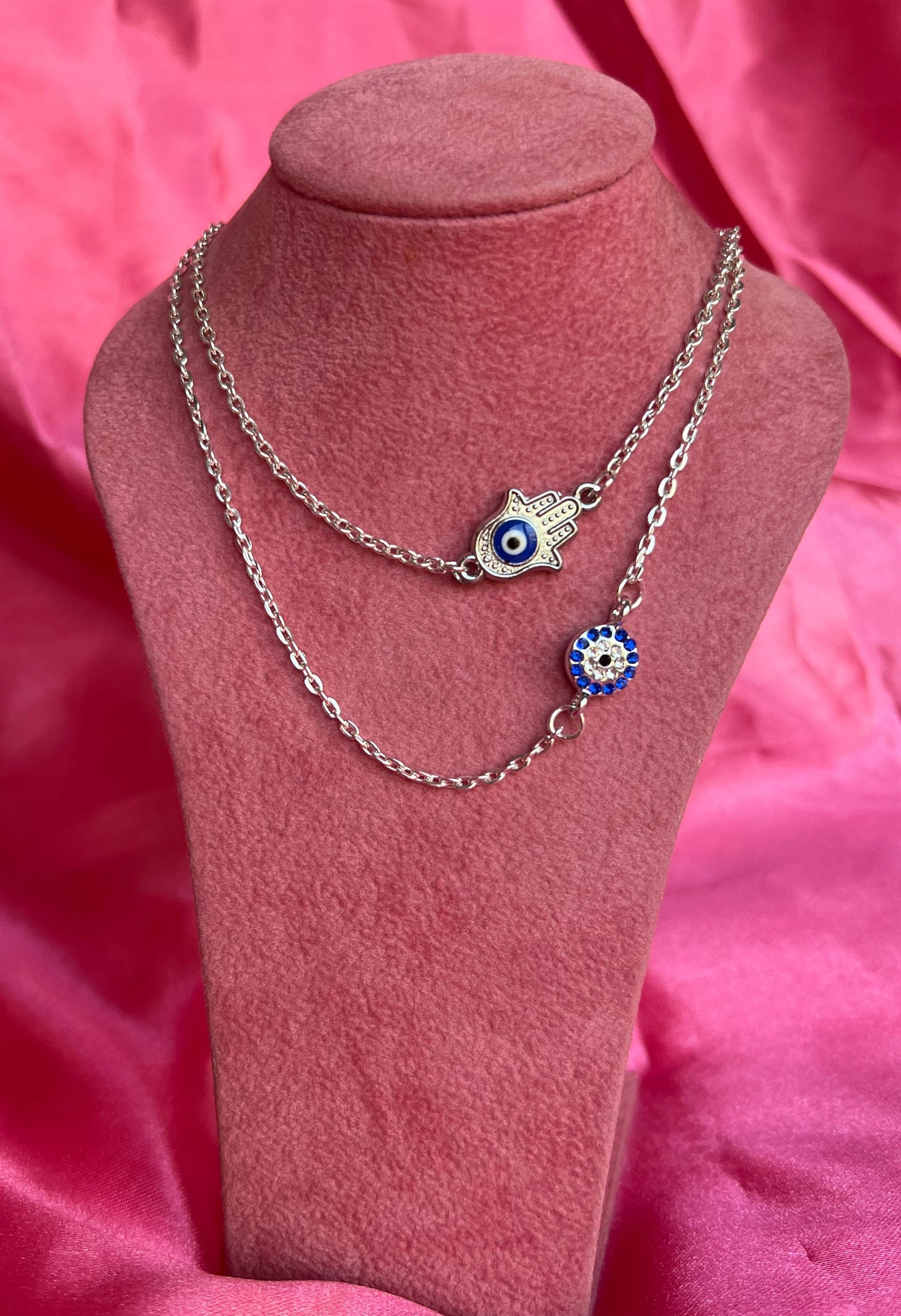 Evil eye necklace