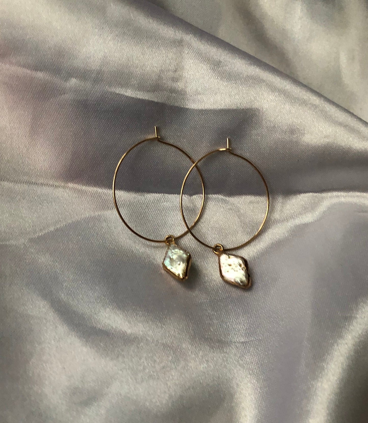 Pearly hoops
