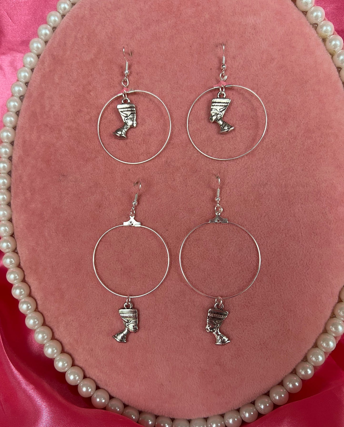 Nefertiti hoops