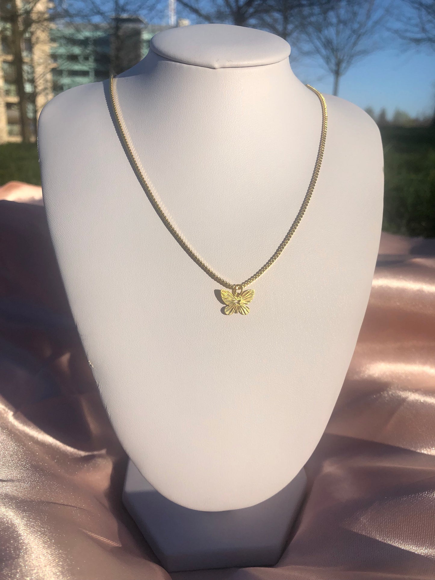 Butterfly necklace