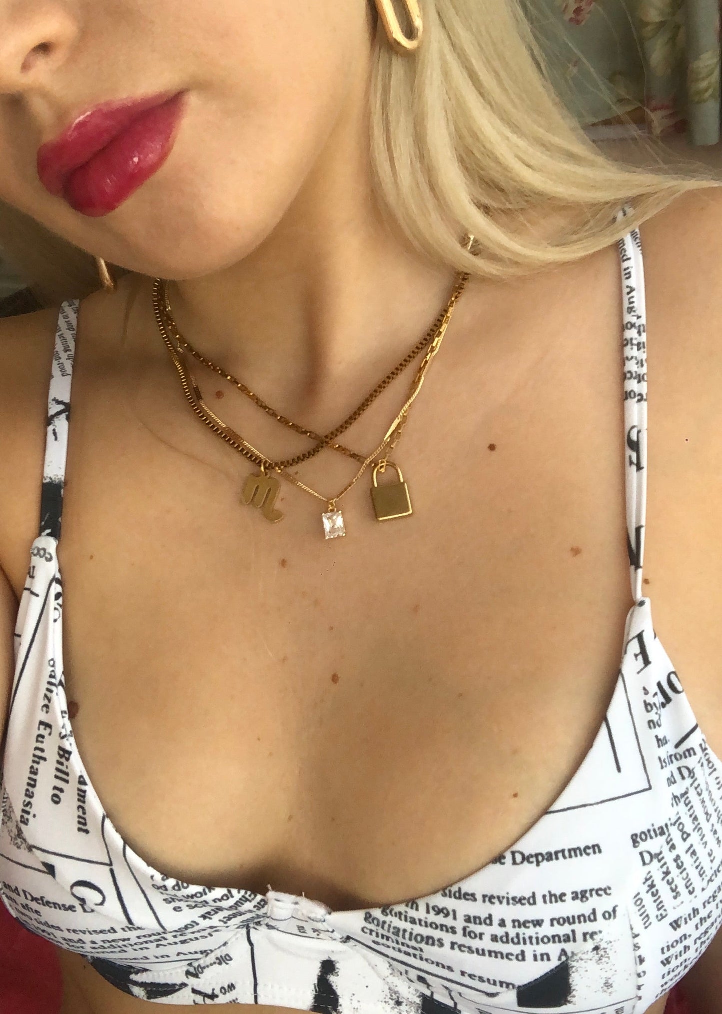 Diamond necklace