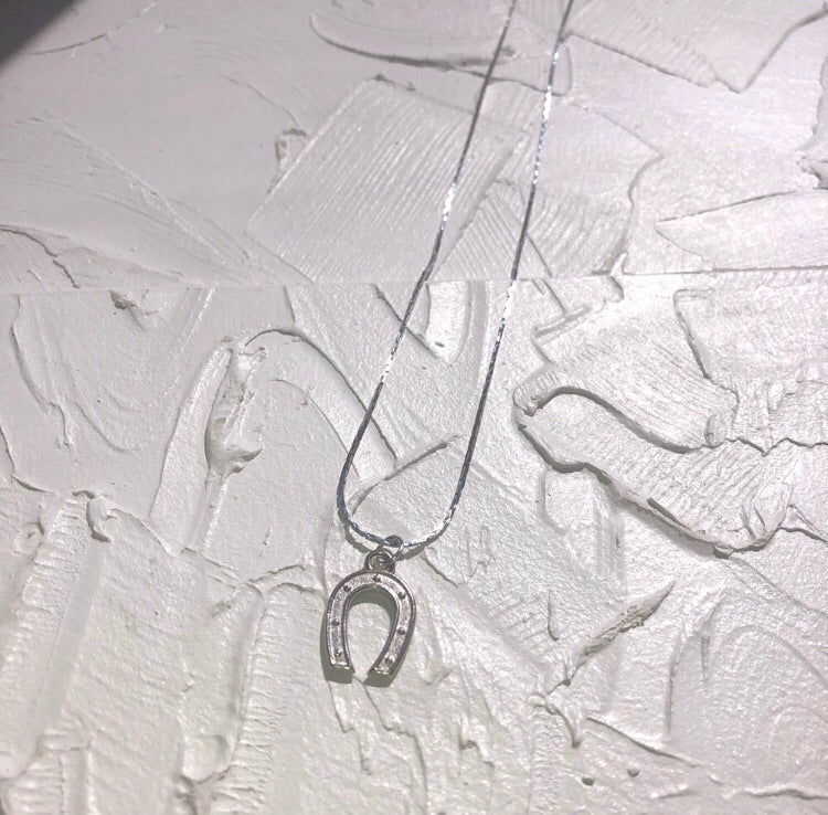 Horseshoe necklace - Icegoldbyvee