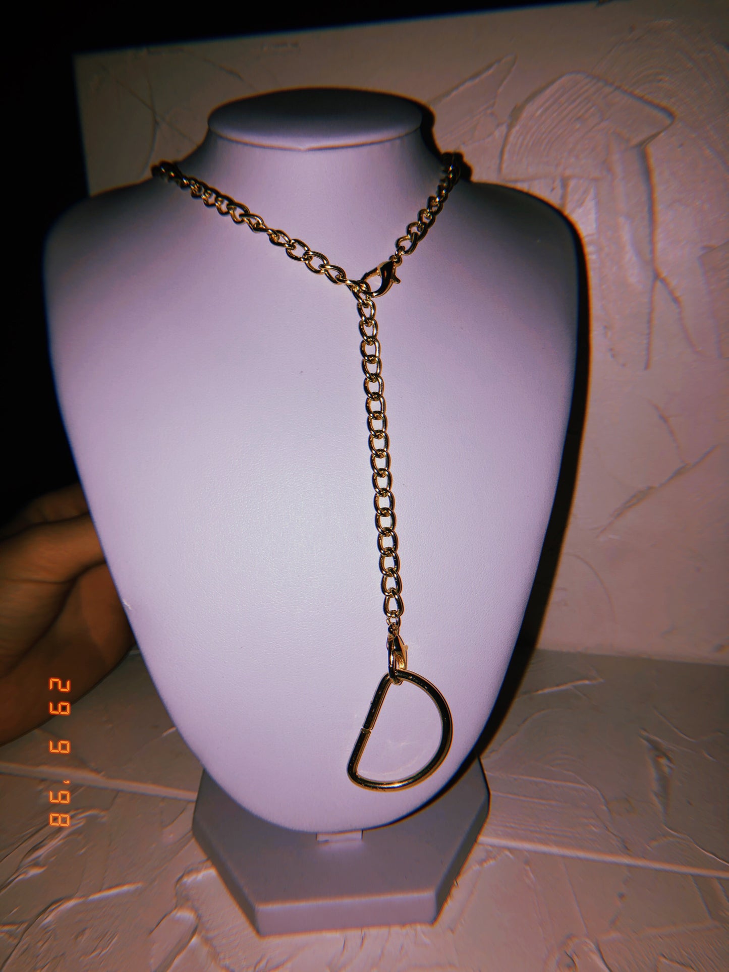 D necklace - Icegoldbyvee