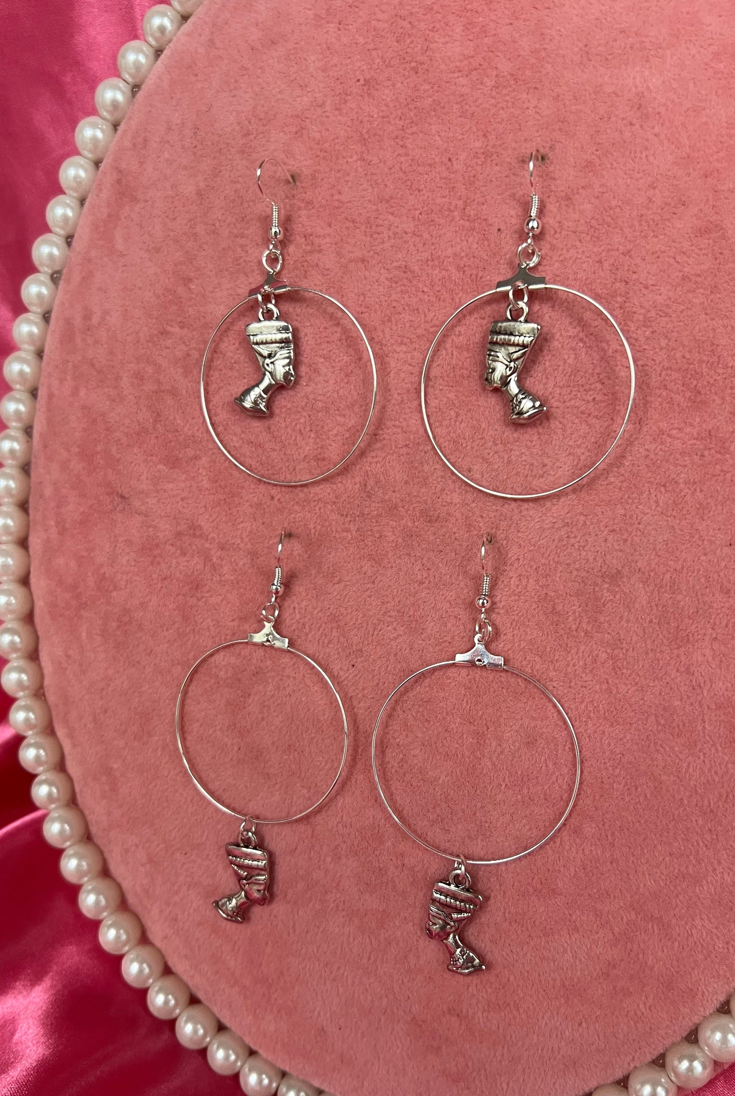 Nefertiti hoops