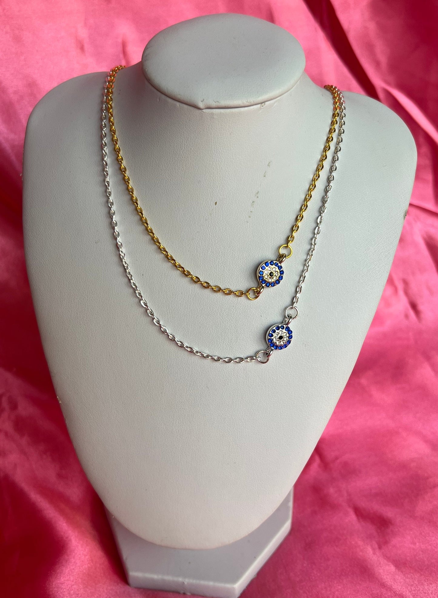 Evil eye necklace