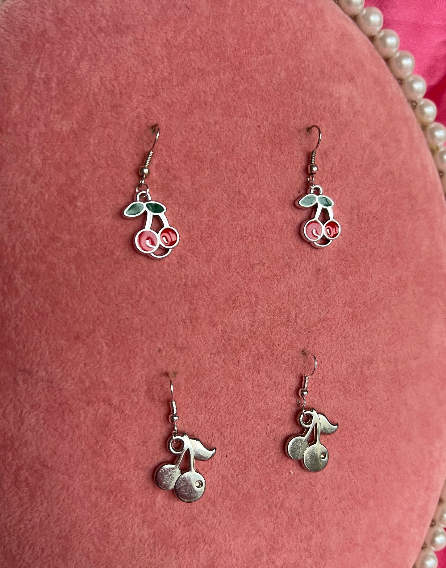 Cherry earrings