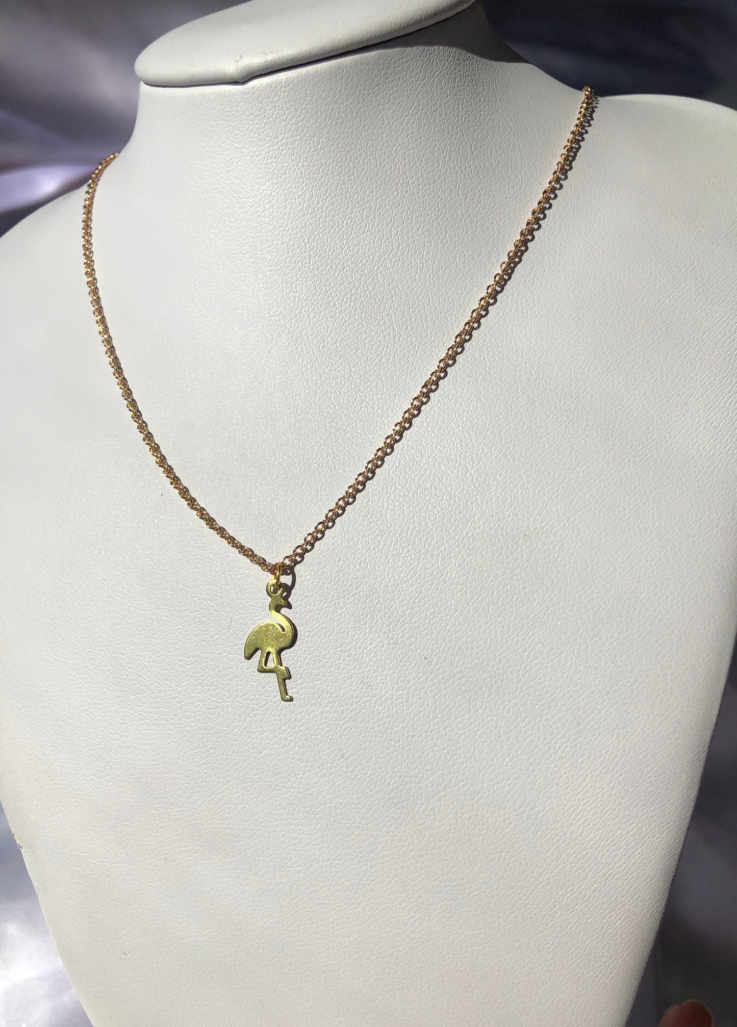Flamingo necklace