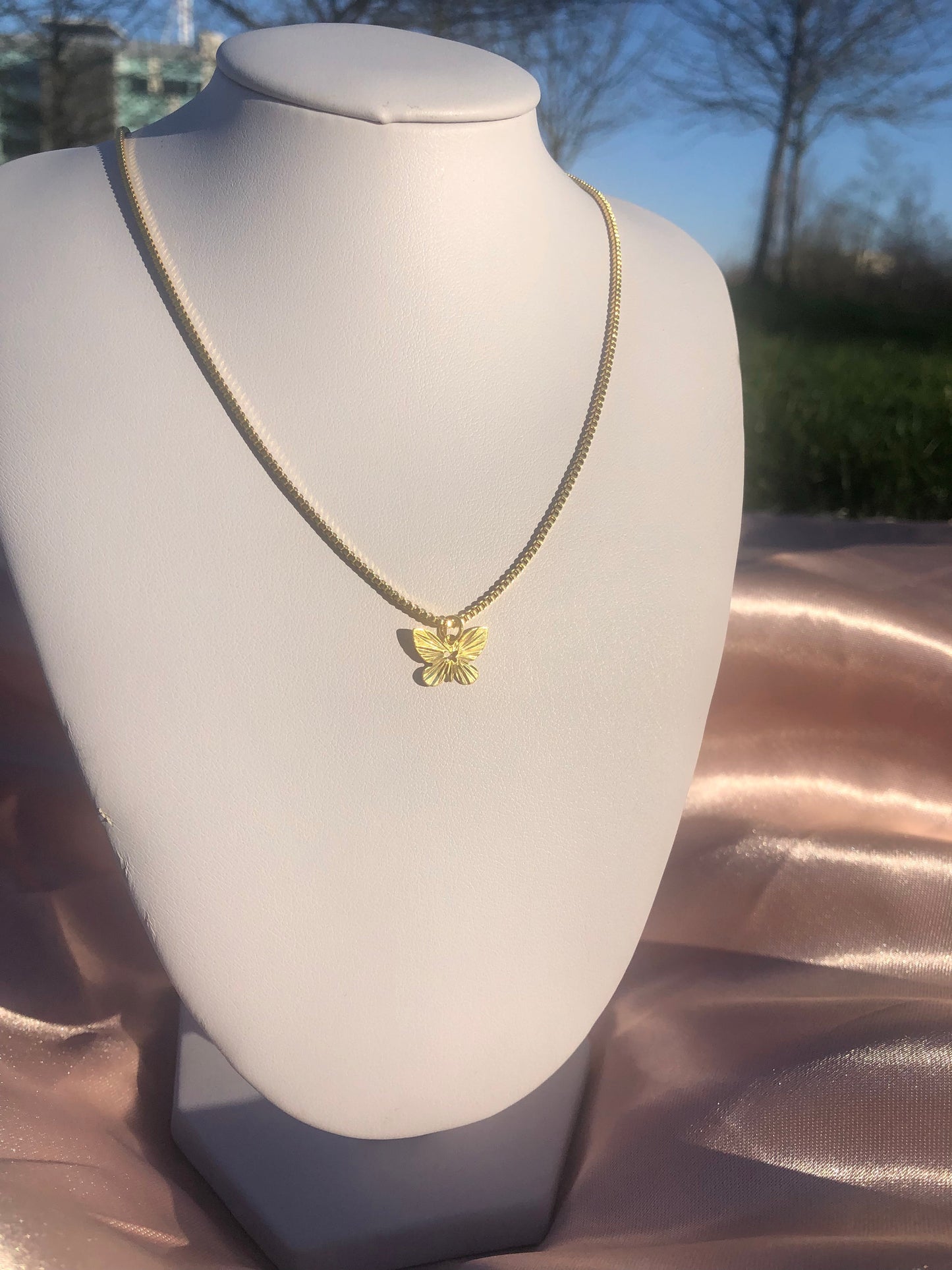 Butterfly necklace
